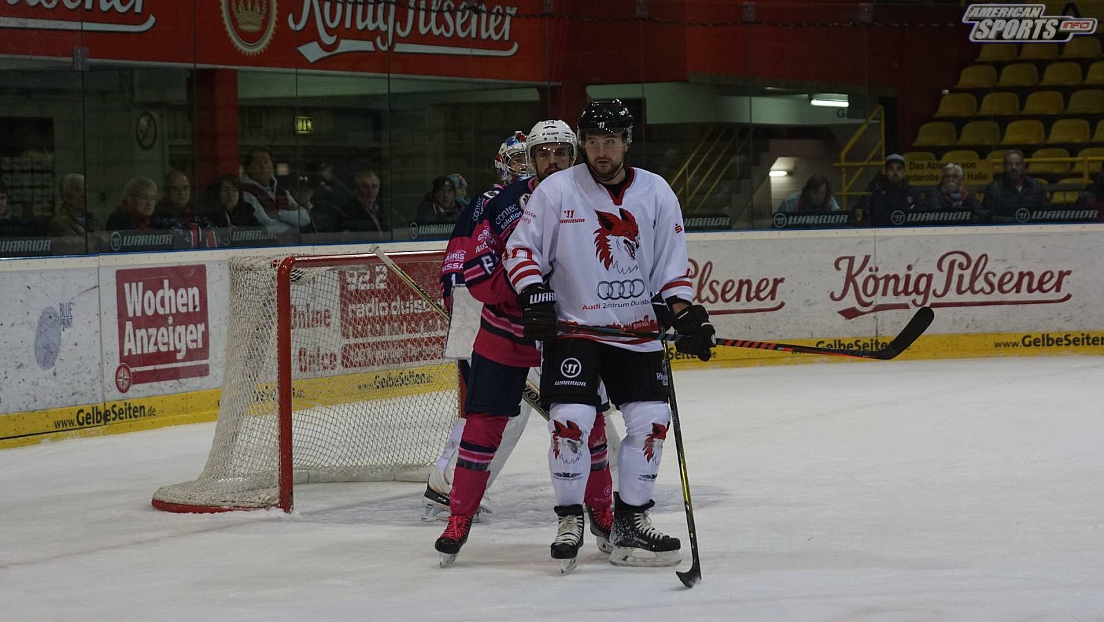 Oberliga Eishockey: Füchse Duisburg vs. Hannover Scorpions 5:3 07.10.2018