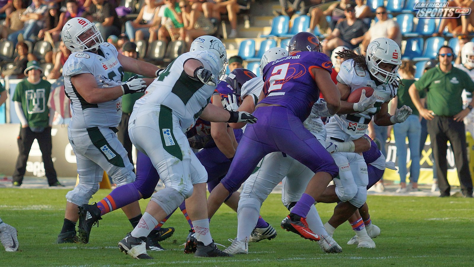GFL Süd: Frankfurt Universe vs Schwäbisch Hall Unicorns 00:31 01.06.2019 Galerie 2
