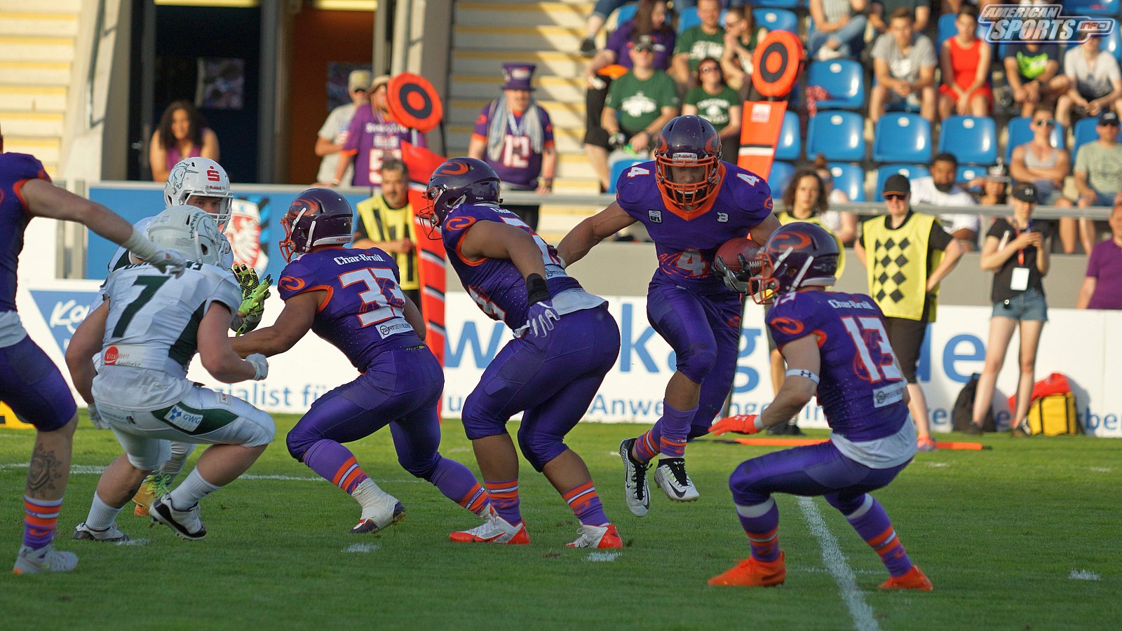 GFL Süd: Frankfurt Universe vs Schwäbisch Hall Unicorns 00:31 01.06.2019 Galerie 2