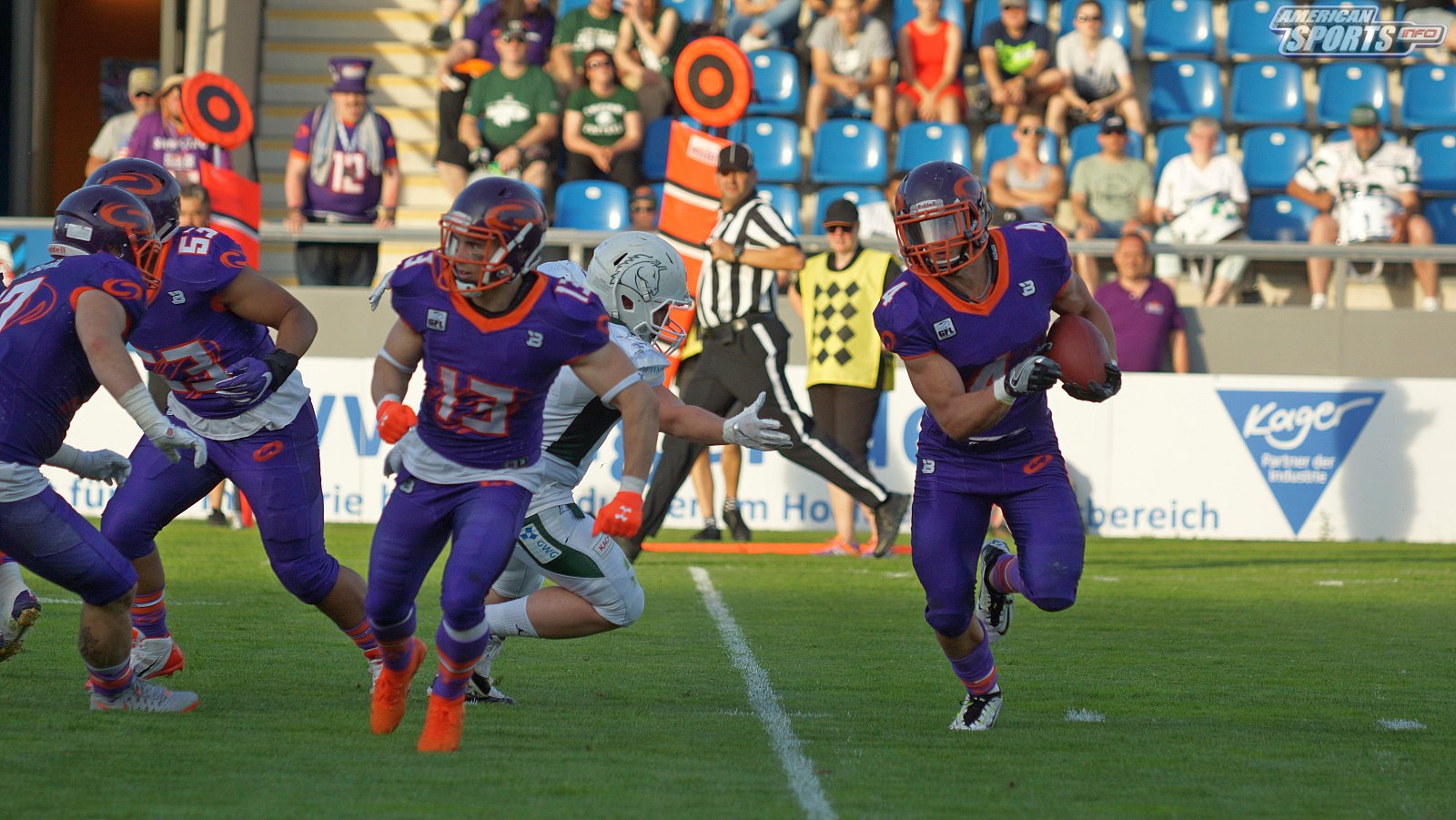 GFL Süd: Frankfurt Universe vs Schwäbisch Hall Unicorns 00:31 01.06.2019 Galerie 2