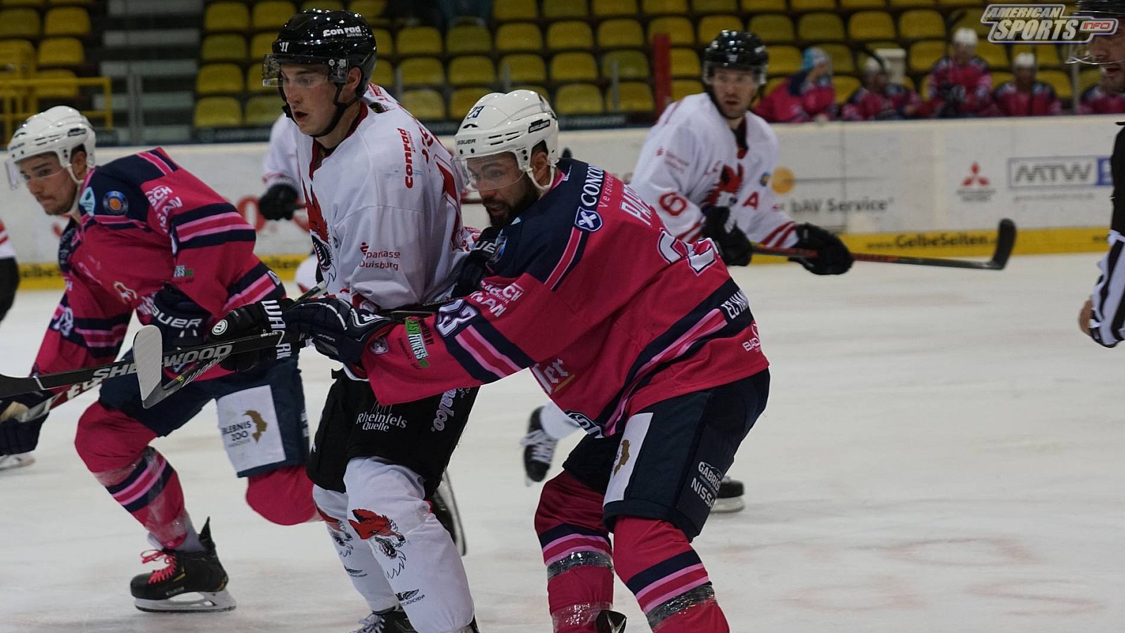 Oberliga Eishockey: Füchse Duisburg vs. Hannover Scorpions 5:3 07.10.2018