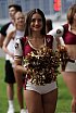 Die Cheerleader beim Spiel Rhein Fire vs Cologne Centurions am 23.07.2023