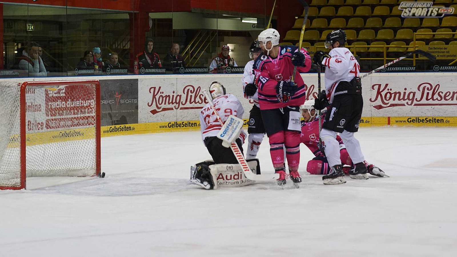 Oberliga Eishockey: Füchse Duisburg vs. Hannover Scorpions 5:3 07.10.2018