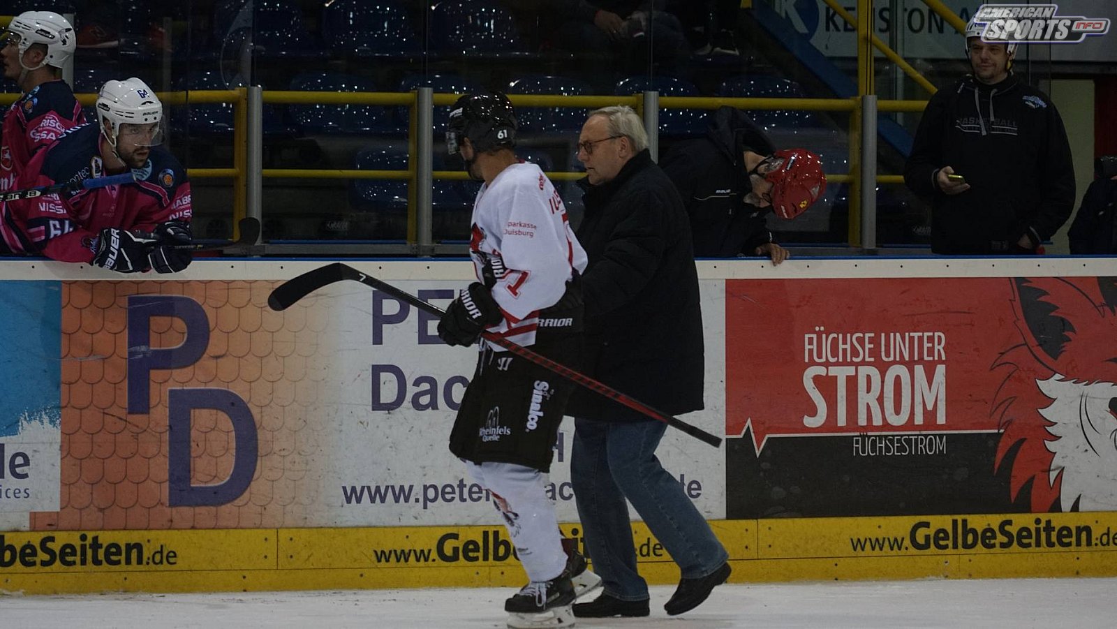 Oberliga Eishockey: Füchse Duisburg vs. Hannover Scorpions 5:3 07.10.2018