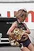 Die Cheerleader beim Spiel Rhein Fire vs Cologne Centurions am 23.07.2023
