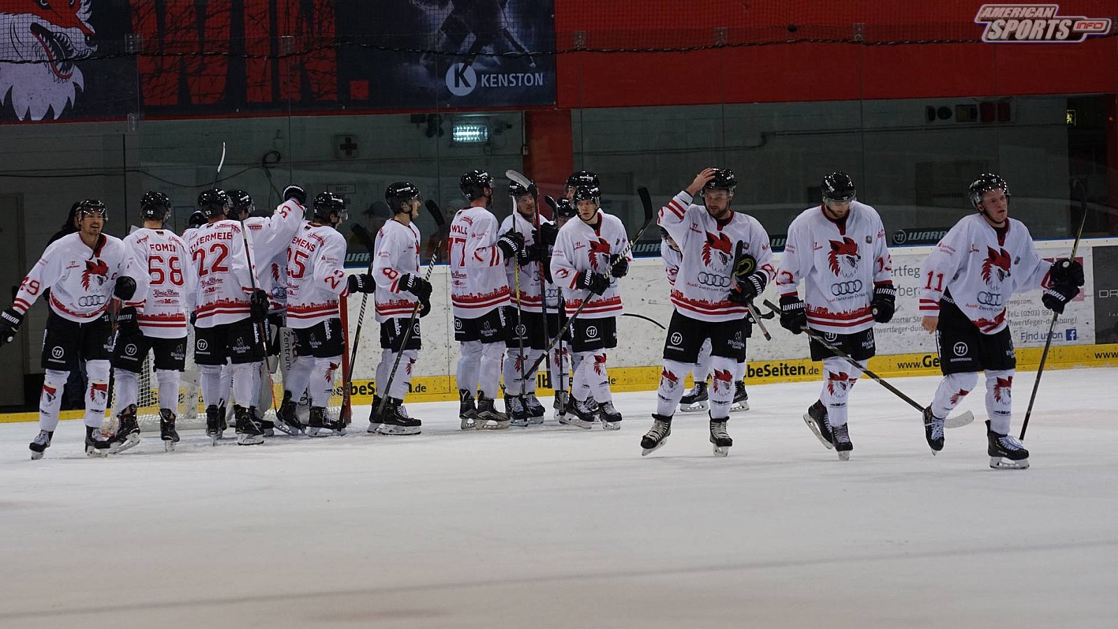 Oberliga Eishockey: Füchse Duisburg vs. Hannover Scorpions 5:3 07.10.2018