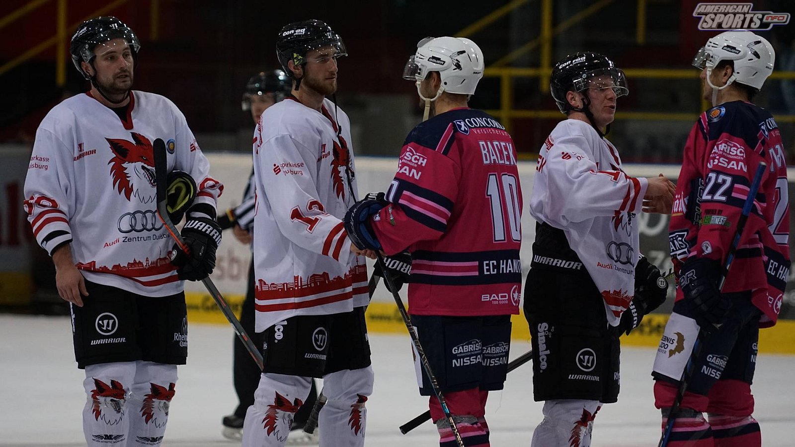 Oberliga Eishockey: Füchse Duisburg vs. Hannover Scorpions 5:3 07.10.2018