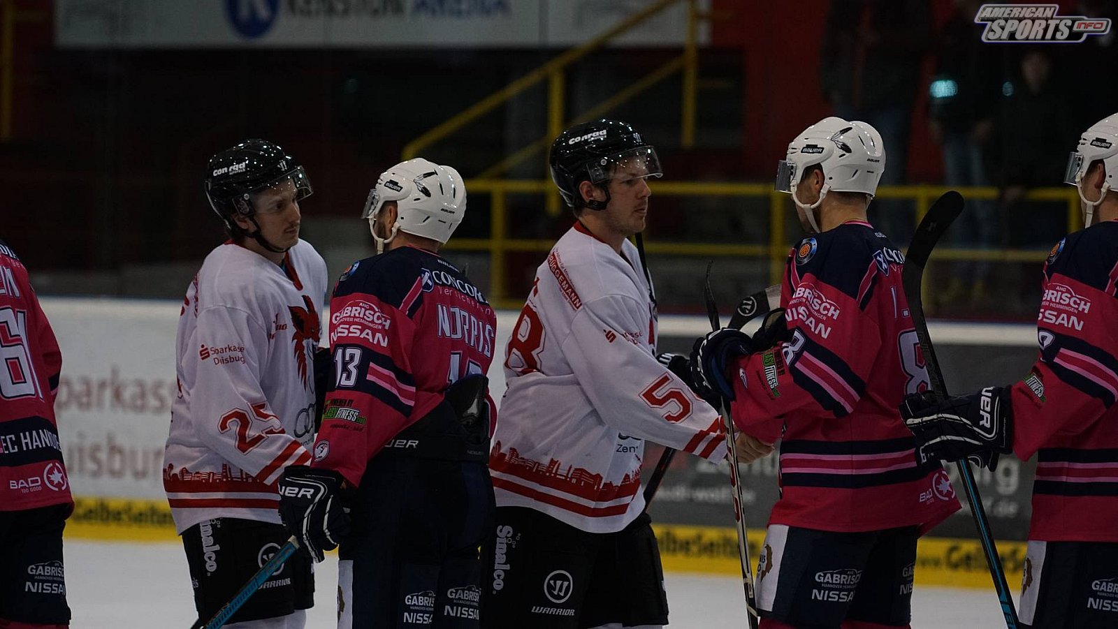 Oberliga Eishockey: Füchse Duisburg vs. Hannover Scorpions 5:3 07.10.2018