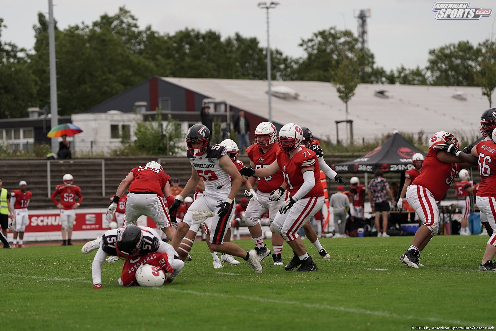 GFLJ Viertelfinale: Düsseldorf Panther vs Stuttgart Scorpions 115:00 29.06.2023