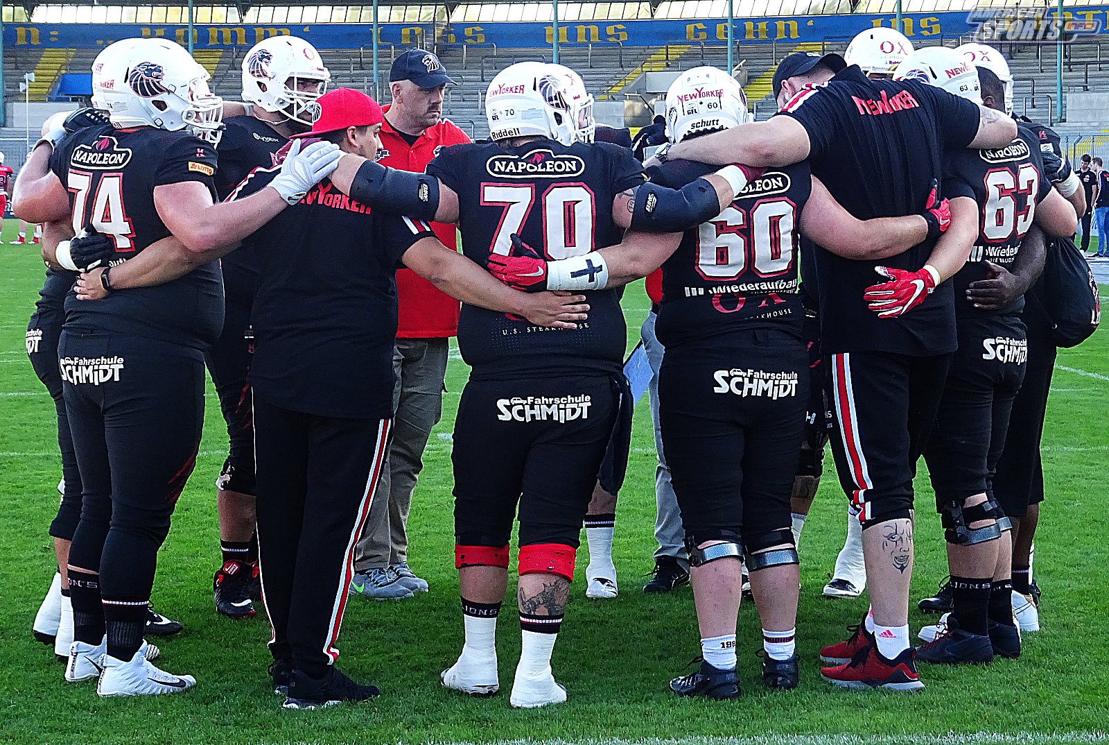 GFL Playoff Viertelfinale NewYorker Lions Braunschweig vs. Stuttgart Scorpions 70:3 21.09.19
