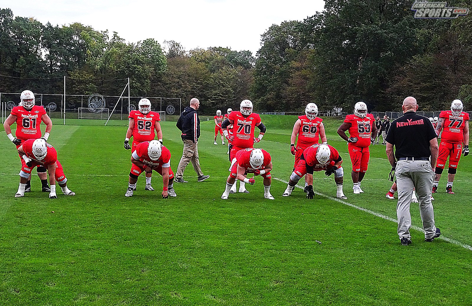 German Bowl XLI New Yorker Lions Braunschweig vs. Schwäbisch Hall Unicorns 10:07  12.10.19 Tribünensicht