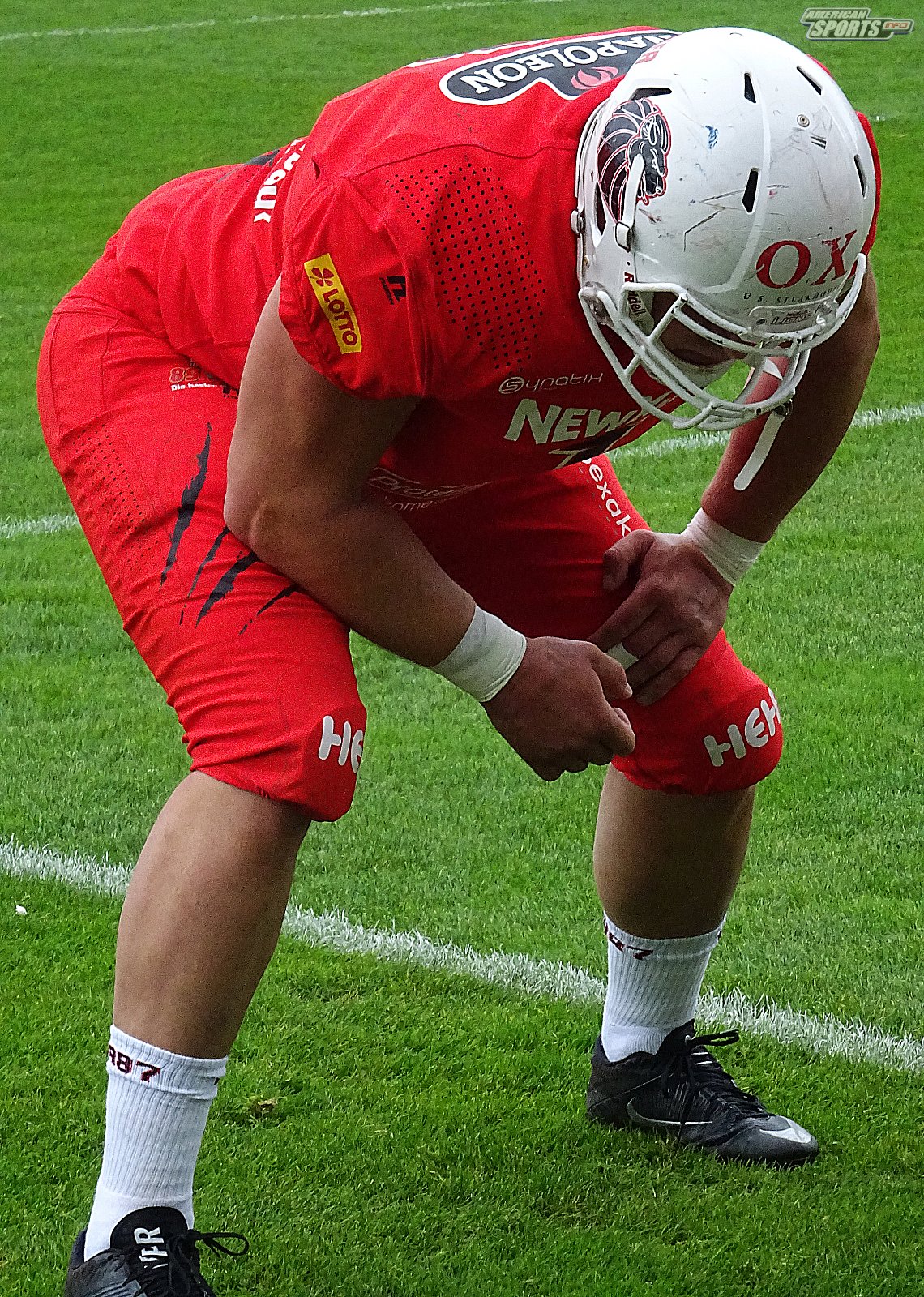 German Bowl XLI New Yorker Lions Braunschweig vs. Schwäbisch Hall Unicorns 10:07  12.10.19 Tribünensicht