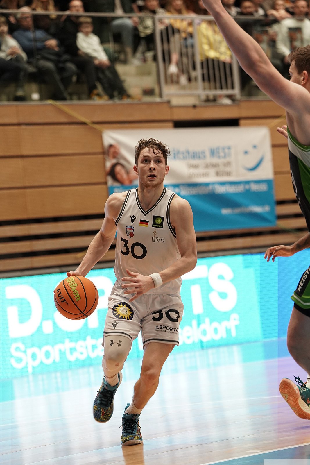 Pro A: ART Giants Düsseldorf vs RÖMERSTROM Gladiators Trier 84:104 23.12.2022 