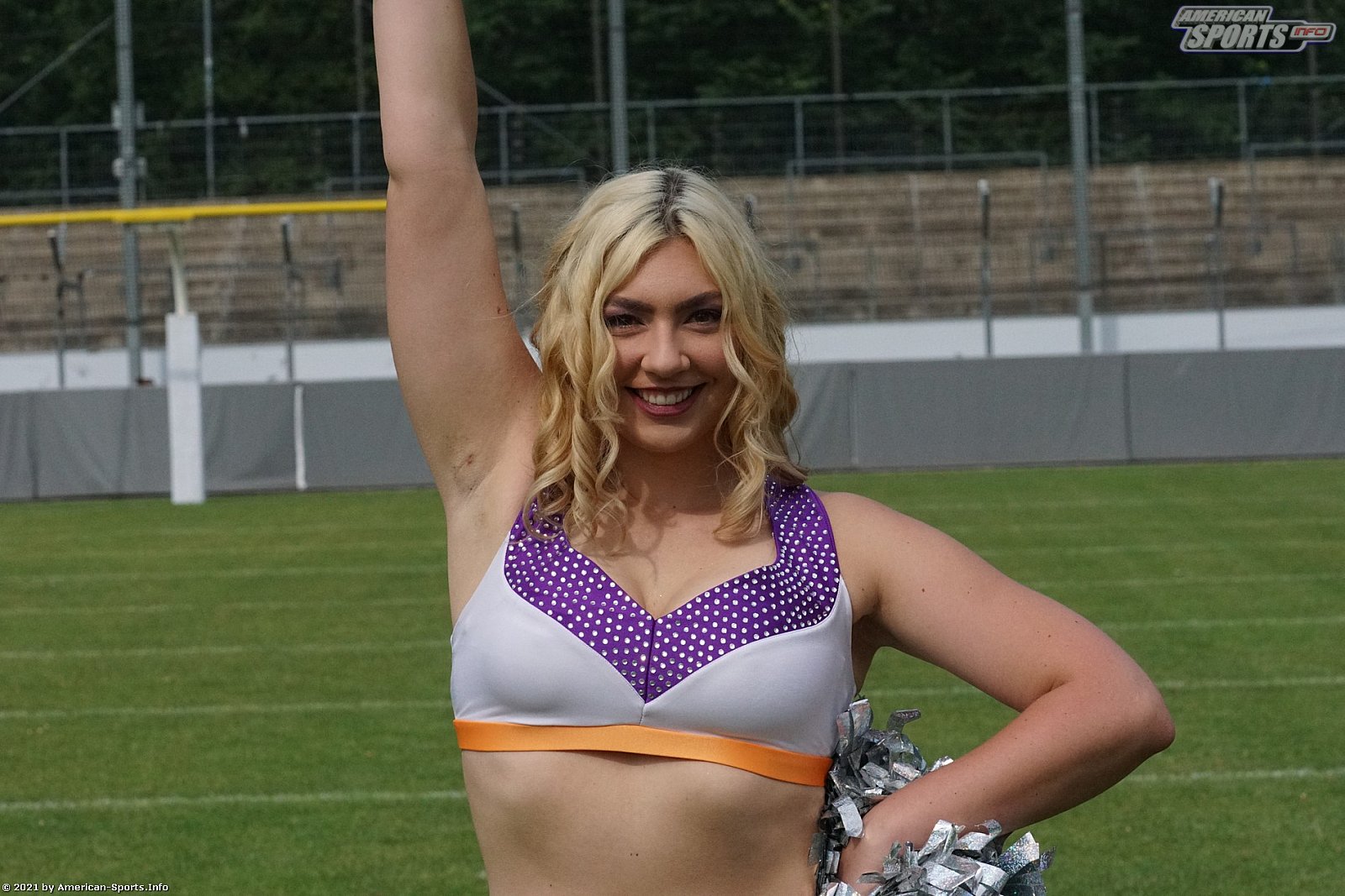 GFL Süd: Die Cheerleader beim Spiel Stuttgart Scorpions vs. Frankfurt Universe 26.06.2021