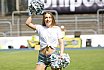 Die Cologne Cheerdance Cheerleader beim Heimspiel gegen die Hildesheim Invaders am 25.08.2019