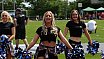 Die Bad Homburg Sentinels Cheerleader beim Heimspiel gegen die Kaiserslautern Pikes am 09.06.2019