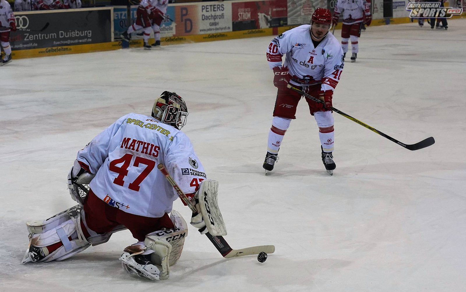 Oberliga Eishockey: Füchse Duisburg vs Hannover Scorpions 1:3 26.12.2018