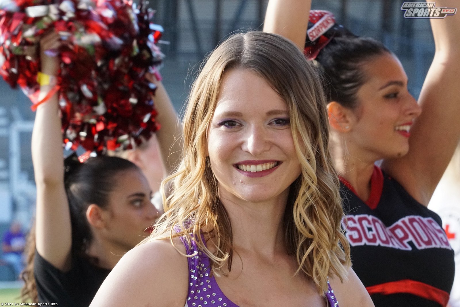 GFL Süd: Die Cheerleader beim Spiel Stuttgart Scorpions vs. Frankfurt Universe 26.06.2021