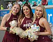 ELF: Die Pyromaniacs Cheerleader beim Spiel Rhein Fire vs Hamburg SeaDevils am 15.06.2025