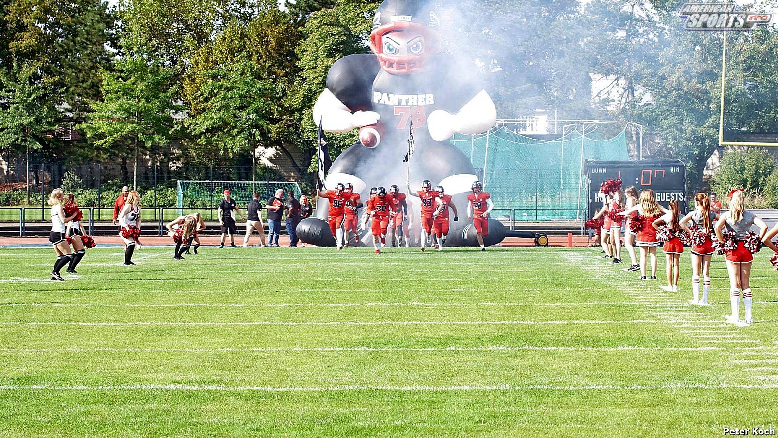 GFL2 Football: Düsseldorf vs Elmshorn 35:14 01.09.2018