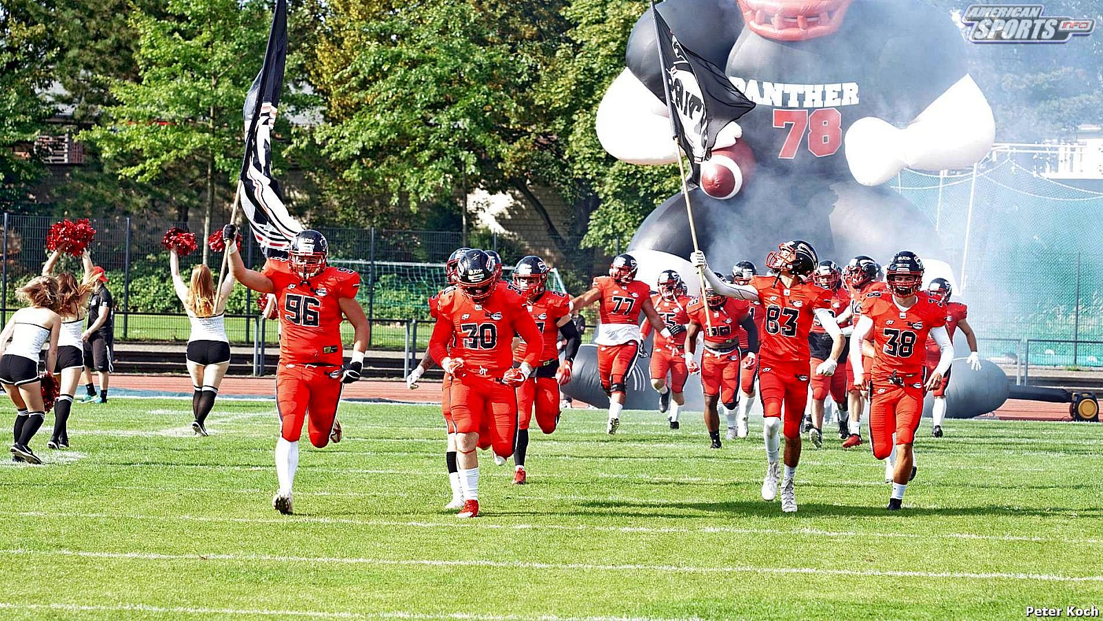 GFL2 Football: Düsseldorf vs Elmshorn 35:14 01.09.2018