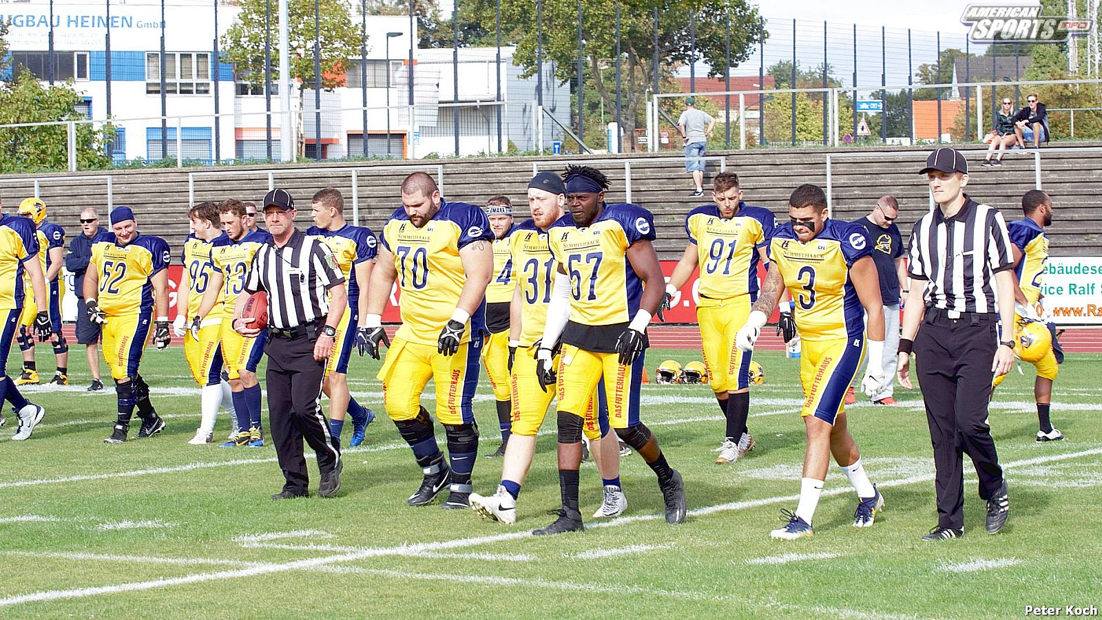 GFL2 Football: Düsseldorf vs Elmshorn 35:14 01.09.2018