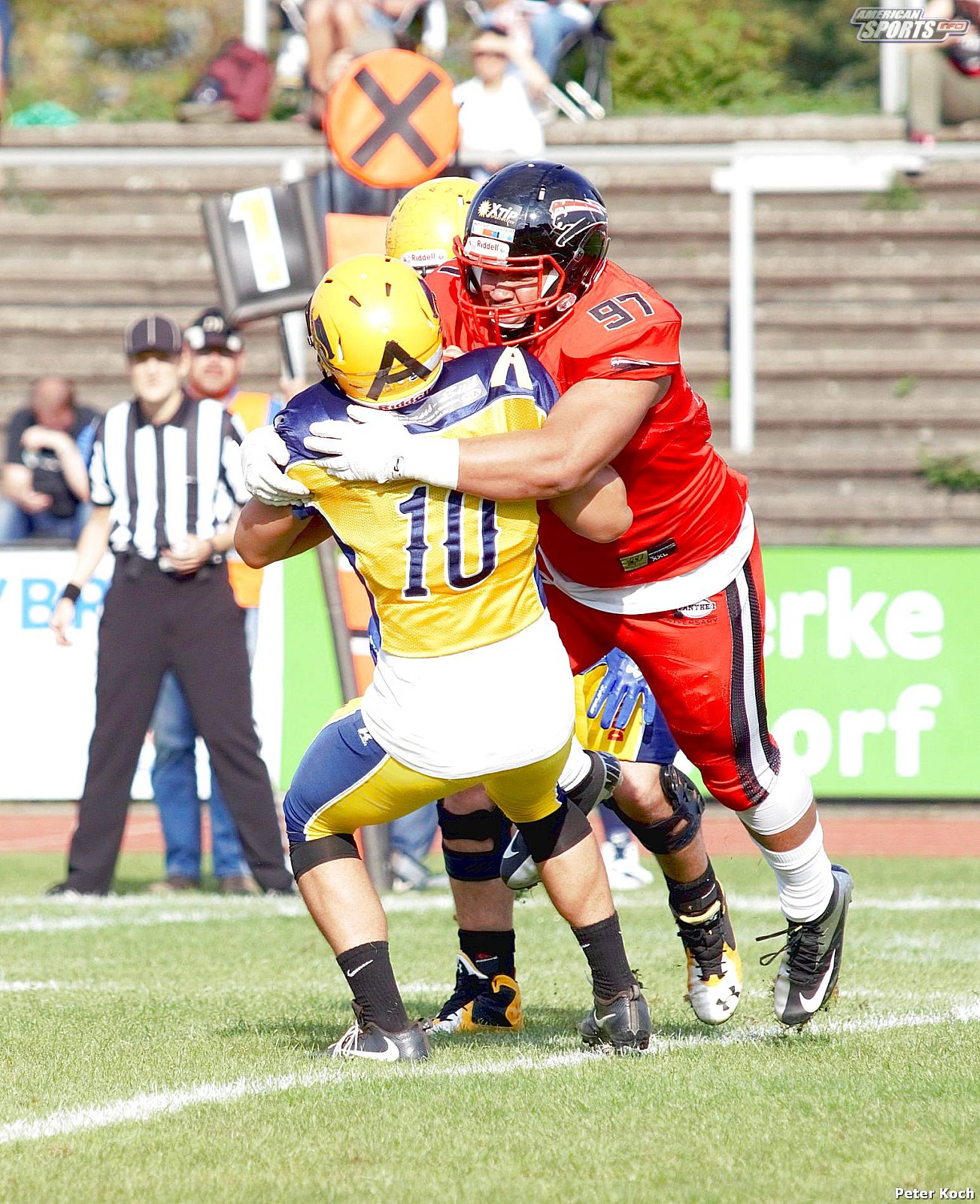 GFL2 Football: Düsseldorf vs Elmshorn 35:14 01.09.2018