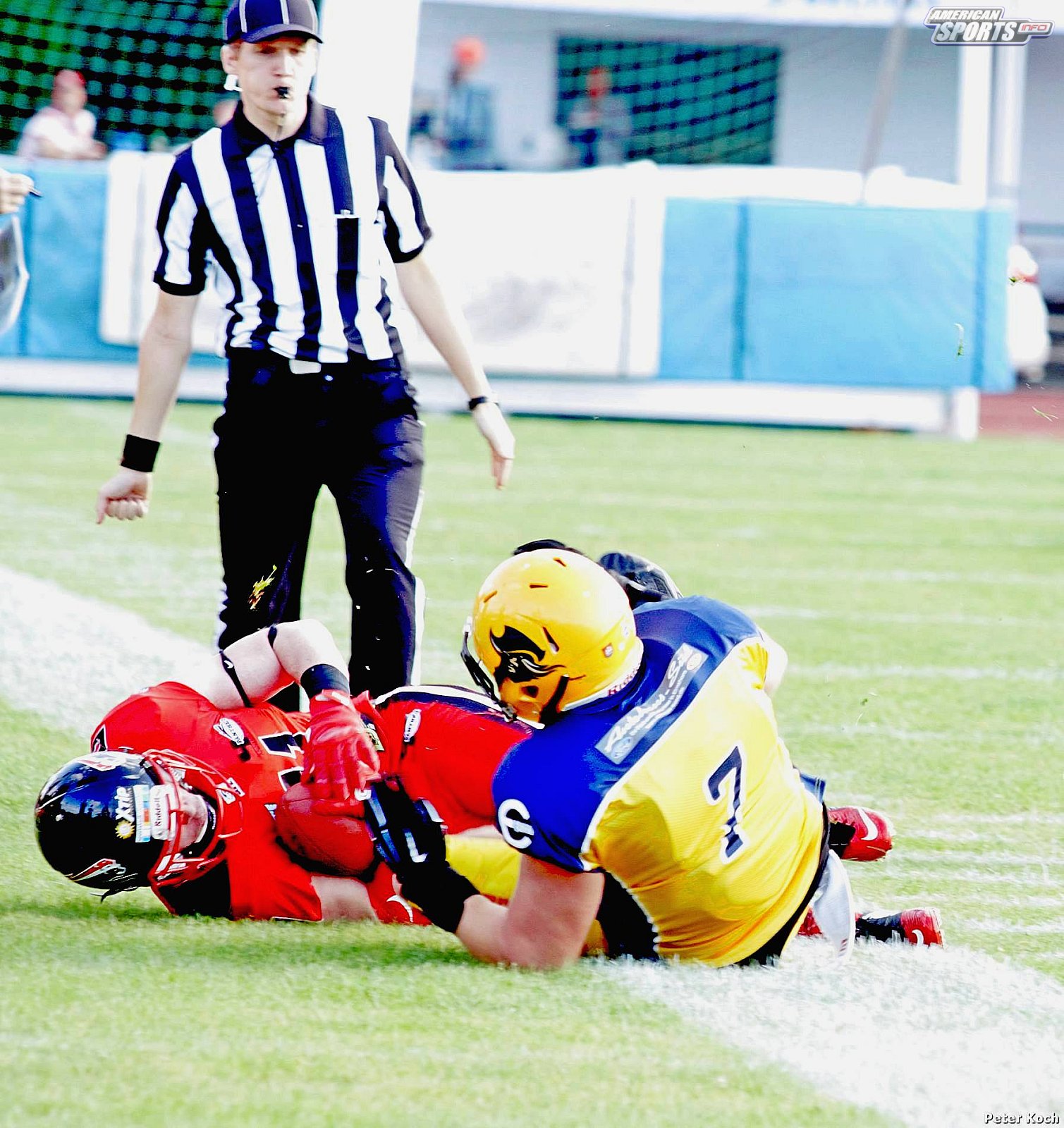 GFL2 Football: Düsseldorf vs Elmshorn 35:14 01.09.2018