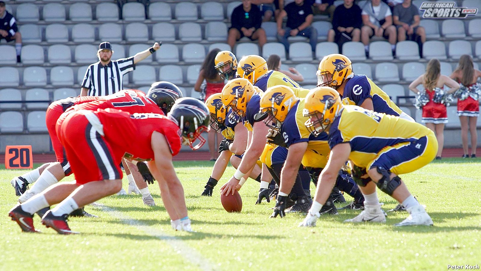 GFL2 Football: Düsseldorf vs Elmshorn 35:14 01.09.2018
