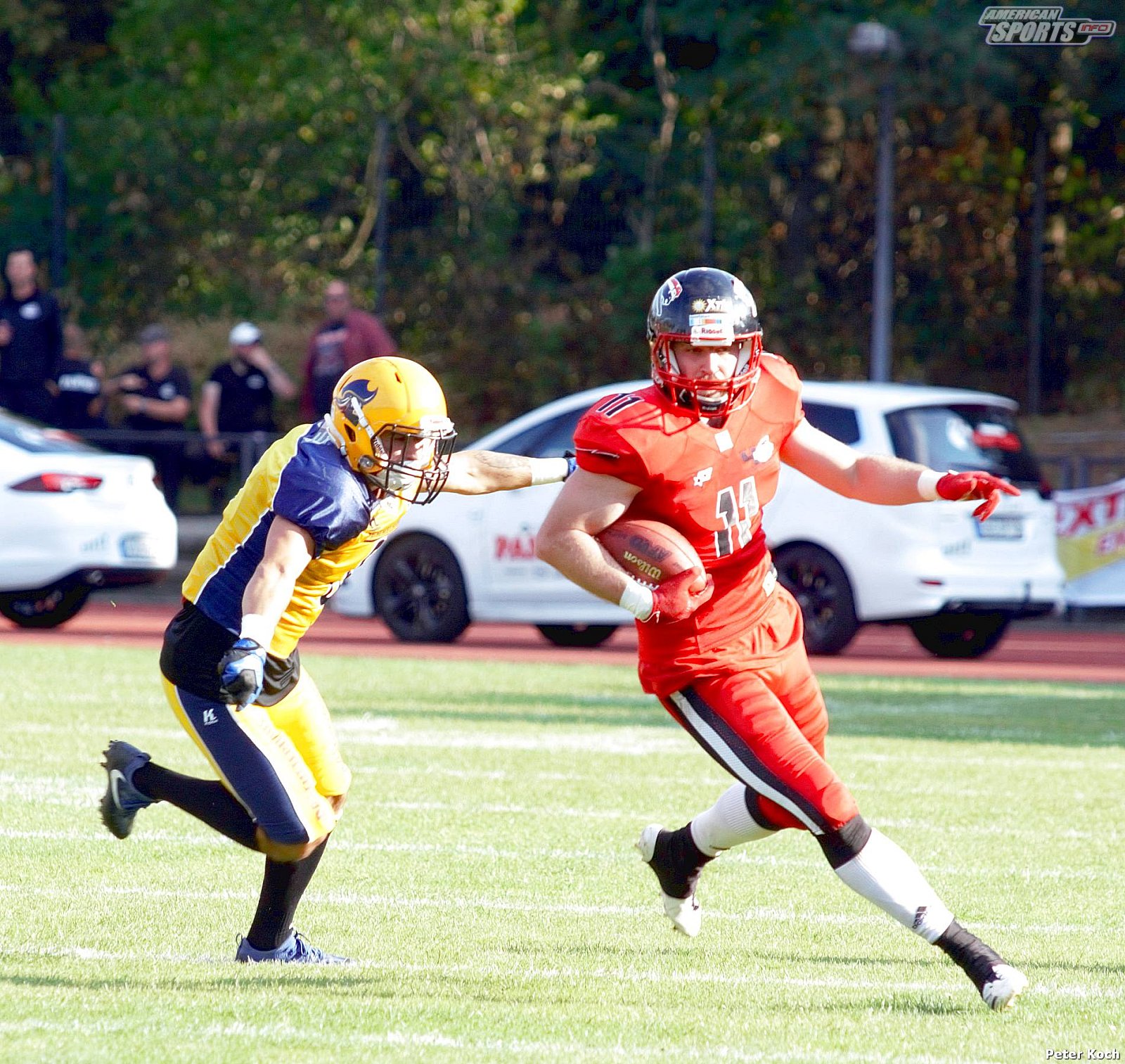 GFL2 Football: Düsseldorf vs Elmshorn 35:14 01.09.2018