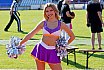 Die Frankfurt Universe Cheerleader beim Auswärtsspiel in Marburg am 05.09.2021