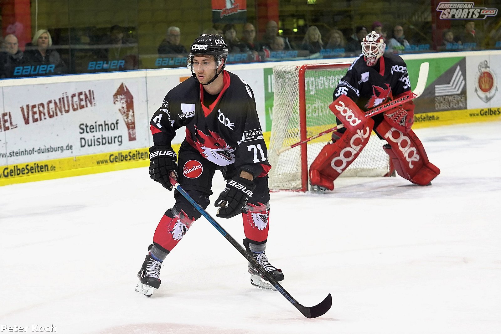 OL NOrd: EV Füchse Duisburg vs Hannover Scorpions 2:4 01.11.2019
