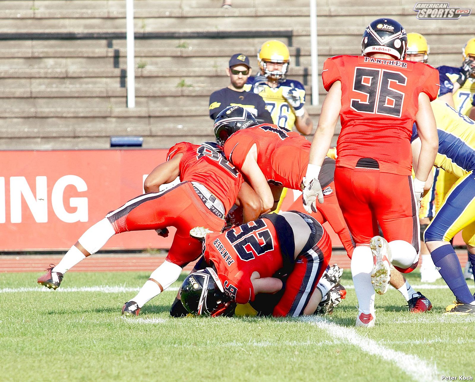 GFL2 Football: Düsseldorf vs Elmshorn 35:14 01.09.2018