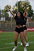 Die Cologne Crocodiles und Düsseldorf Pantherettes Cheerleader beim GFL Spiel der Düsseldorf Panther gegen die Cologne Crocodiles am 20.08.2022
