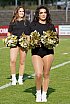 Die Cologne Crocodiles und Düsseldorf Pantherettes Cheerleader beim GFL Spiel der Düsseldorf Panther gegen die Cologne Crocodiles am 20.08.2022
