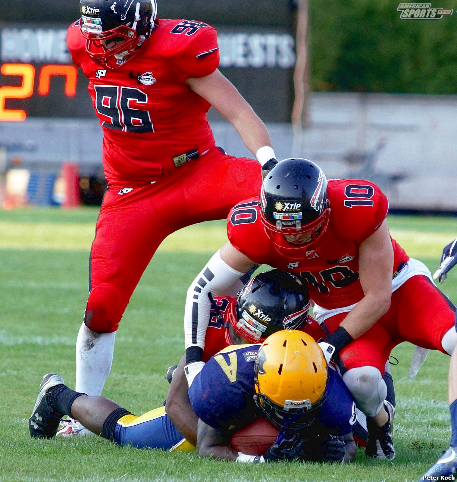 GFL2 Football: Düsseldorf vs Elmshorn 35:14 01.09.2018