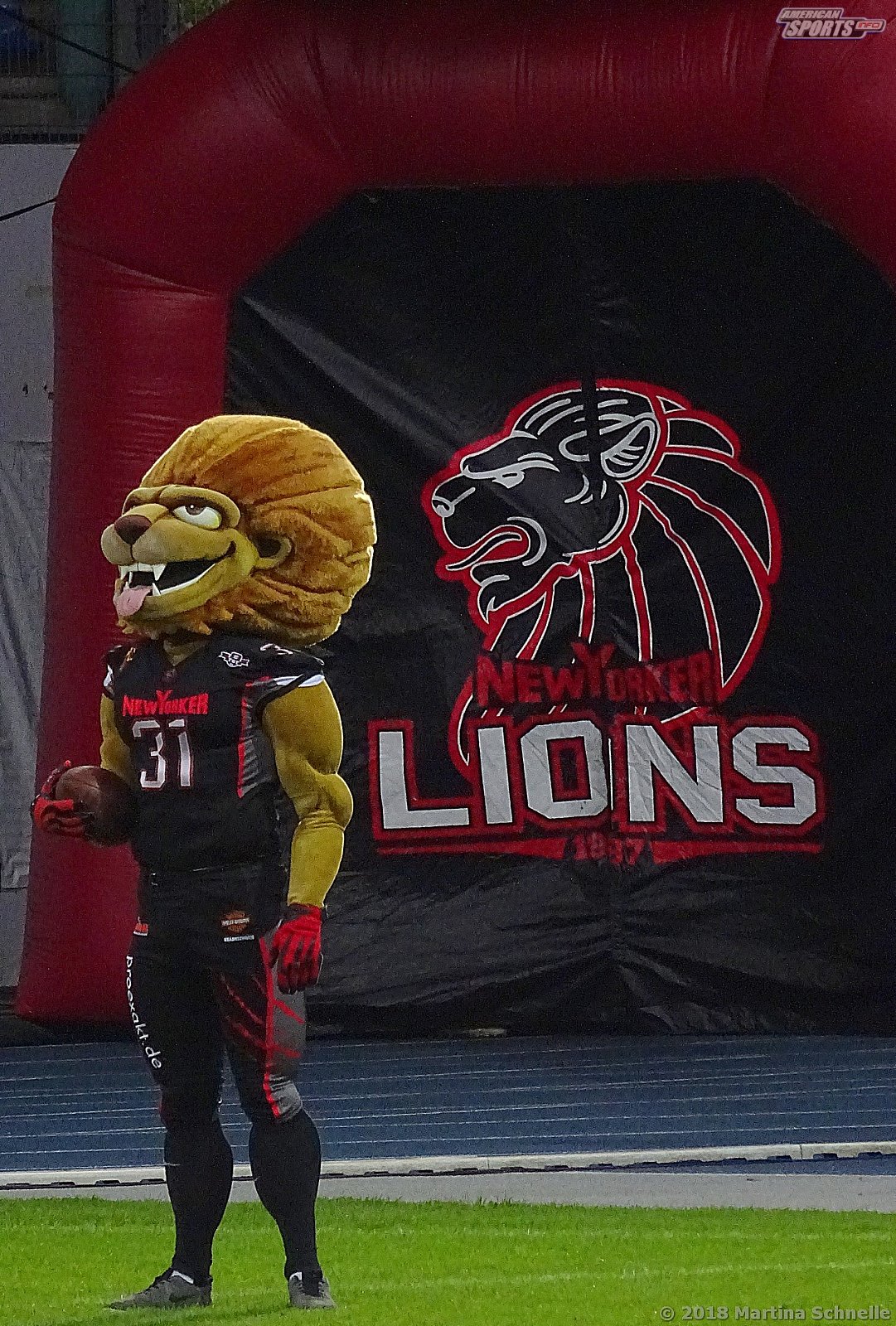 GFL Playoffs NewYorker Lions Braunschweig vs Munich Cowboys 59-14 22.09.2018
