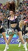 Die Frankfurt Universe Cheerleader beim Heimspiel gegen die Ingolstadt Dukes am 16.06.2019