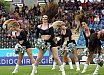 Die Frankfurt Universe Cheerleader beim Heimspiel gegen die Ingolstadt Dukes am 16.06.2019