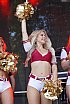 ELF: Die Pyromaniacs Cheerleader beim Heimspiel von Rhein Fire gegen die Leipzig Kins am 04.09.2022