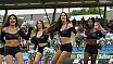 Die Frankfurt Universe Cheerleader beim Heimspiel gegen die Ingolstadt Dukes am 16.06.2019