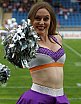 Die Frankfurt Universe Cheerleader beim Heimspiel gegen die Ingolstadt Dukes am 16.06.2019
