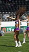 Die Frankfurt Universe Cheerleader beim Heimspiel gegen die Allgäu Comets 05.05.2019