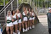 Die Cheerleader beim NRW Derby der Düsseldorf Panther gegen die Cologne Crocodiles am 07.09.2019