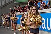 ELF: Die Pyromaniacs Cheerleader beim Heimspiel von Rhein Fire gegen die Leipzig Kins am 04.09.2022