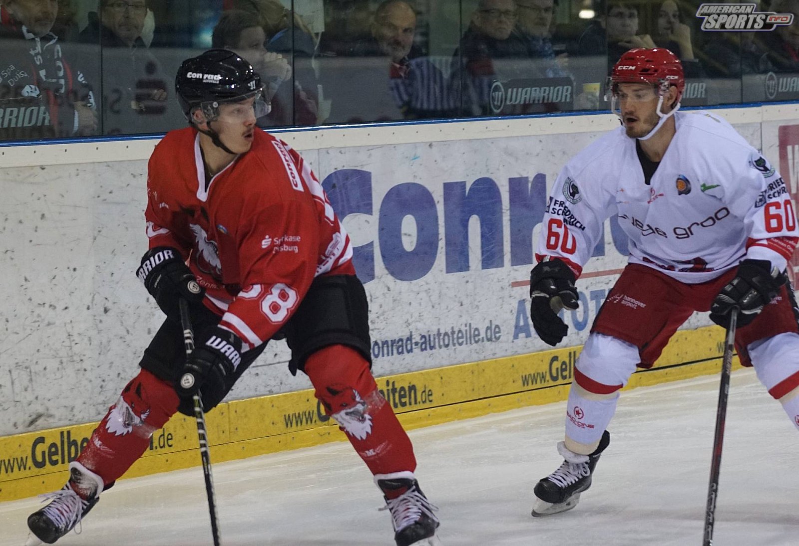 Oberliga Eishockey: Füchse Duisburg vs. Hannover Scorpions 2:5 28.09.2018