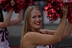 Die Cheerleader beim NRW Derby der Düsseldorf Panther gegen die Cologne Crocodiles am 07.09.2019