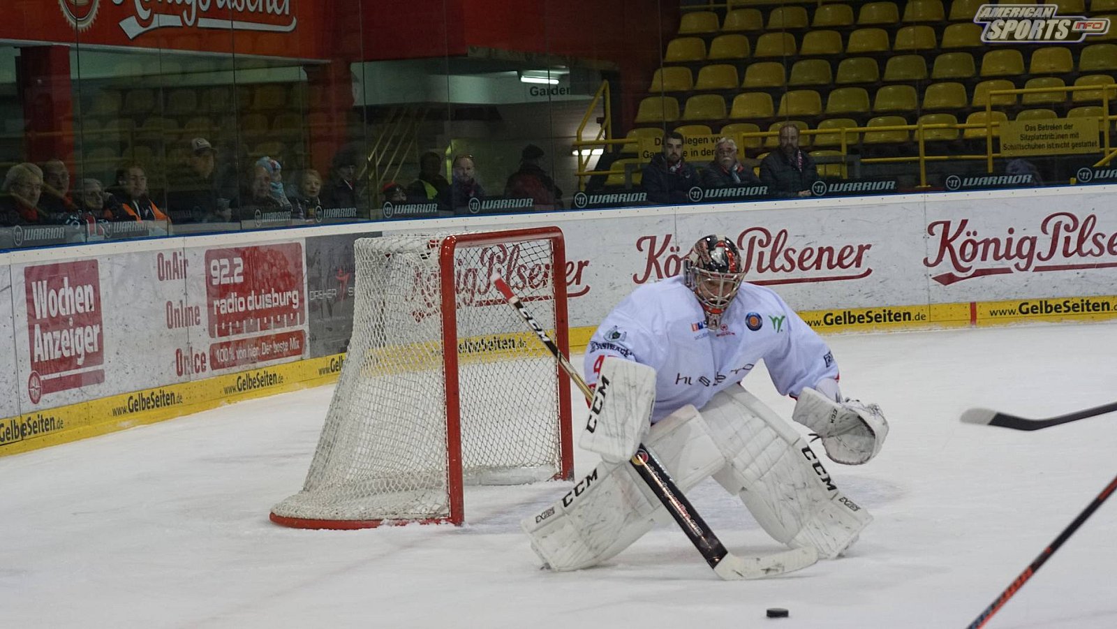 Oberliga Eishockey: Füchse Duisburg vs. Hannover Scorpions 2:5 28.09.2018