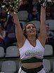 Die Cheerleader beim NRW Derby der Düsseldorf Panther gegen die Cologne Crocodiles am 07.09.2019