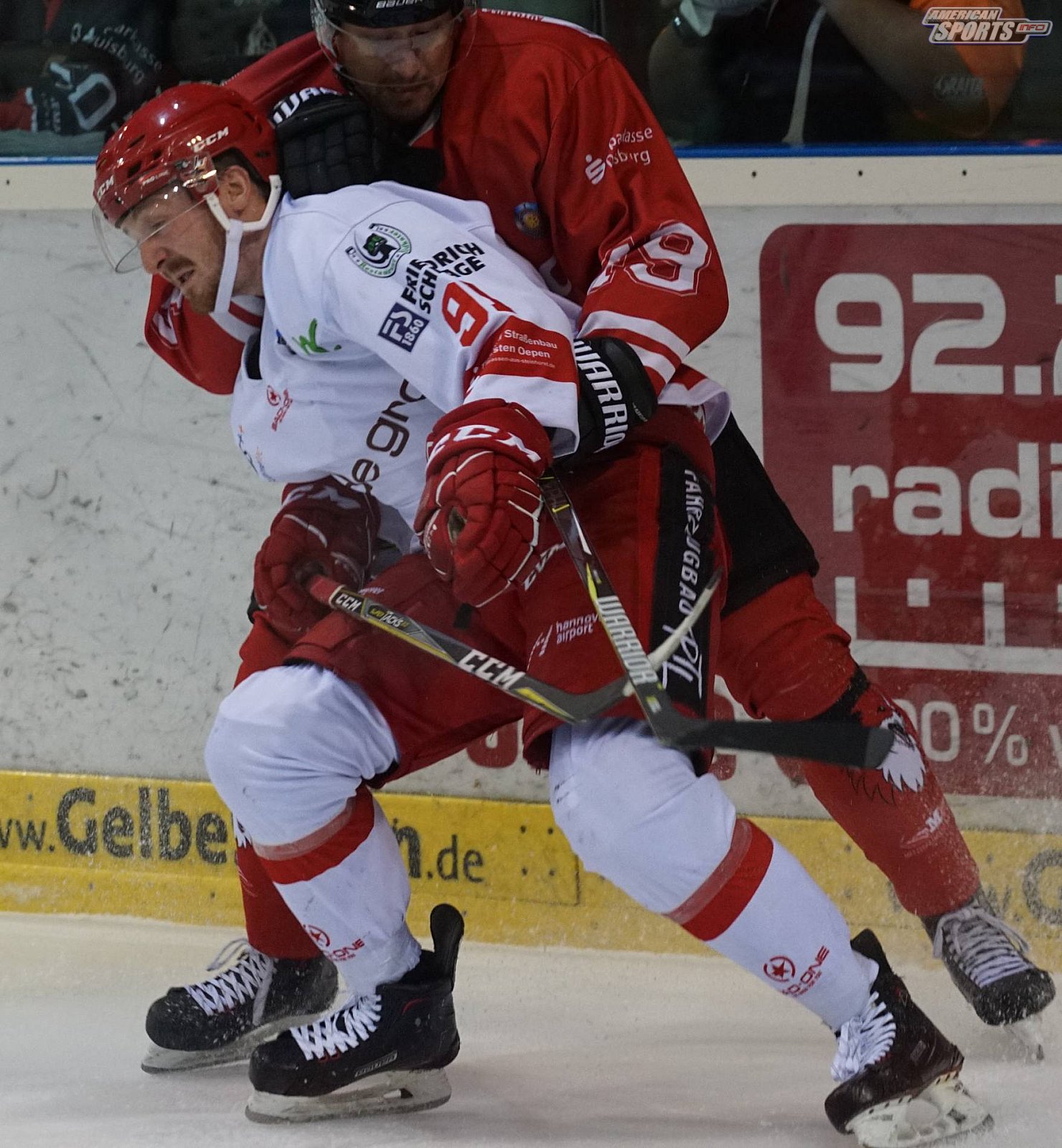 Oberliga Eishockey: Füchse Duisburg vs. Hannover Scorpions 2:5 28.09.2018